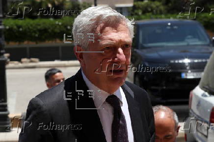 United Nations High Commissioner for Refugees (UNHCR) Filippo Grandi visit Beirut