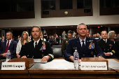 U.S. Senate Armed Services Committee confirmation hearing in Washington, D.C.