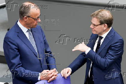 Plenary session of the German Bundestag in Berlin
