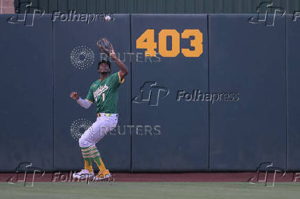 MLB: Toronto Blue Jays at Athletics