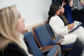 White House Press Secretary Leavitt holds a press briefing at the White House