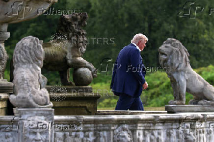 U.S. President Trump visits Scotland