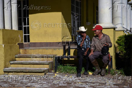 Aftermath of an earthquake, in Comapa