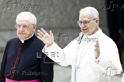 Pope Leo XIV leads weekly General Audience at the Vatican