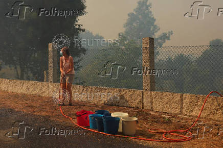 Wildfire in Vilar de Condes