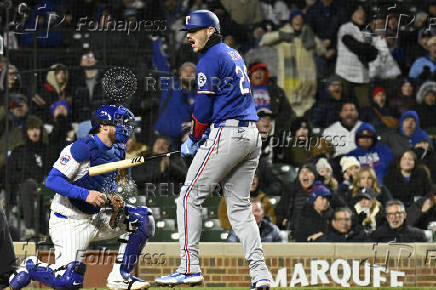 MLB: Texas Rangers at Chicago Cubs
