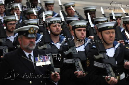 London procession to commemorate 80th anniversary of VE Day