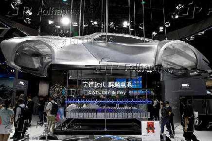 FILE PHOTO: CATL likely to offer less than 10% discount for $5 billion Hong Kong listing, sources say