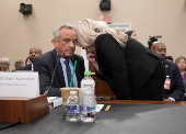 U.S. Health Secretary Kennedy testifies before a House Appropriations Labor, Health and Human Services, Education, and Related Agencies Subcommittee hearing, in Washington