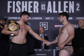 Johnny Fisher v David Allen - Weigh-in