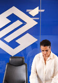 A presidente do BB, Tarciana Medeiros