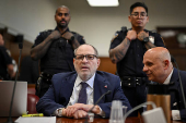 Weinstein appears at Manhattan Criminal Court for his rape and sexual assault trial in New York City