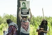 Rally in Louisiana demands release of detained pro-Palestinian Columbia student