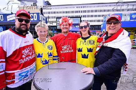 2025 IIHF Ice Hockey World Championship semi-finals - Sweden vs Denmark