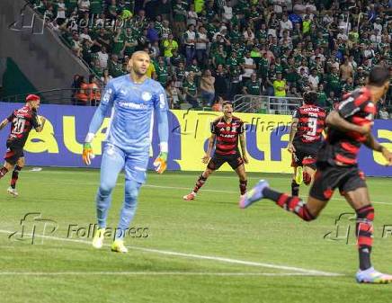 Partida entre Palmeiras e Flamengo