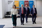Britain's Defence Secretary John Healey visits MBDA Storm Shadow factory in Stevenage