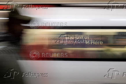 AI advert on London underground