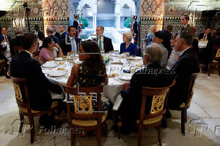 Cena de gala a los líderes mundiales asistentes a la IV Conferencia Internacional sobre Financiación para el Desarrollo