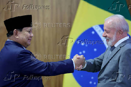 Indonesia's President Prabowo Subianto visits Brazil