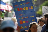 'Good Trouble Lives On' march for civil and human rights in Boston