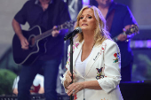 Trisha Yearwood performs on the 'TODAY' show in New York
