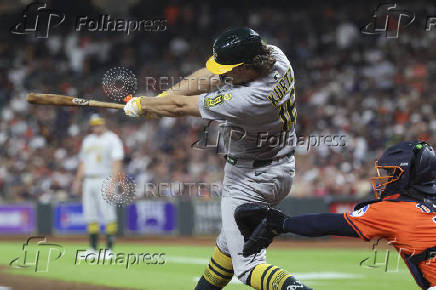 MLB: Athletics at Houston Astros