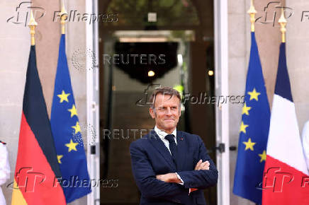 France's Macron and Germany's Merz attend a Franco-German cabinet meeting in Toulon