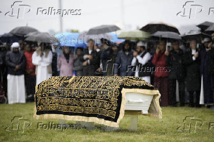 Funeral for Tamima Nibras Juhar in Oslo