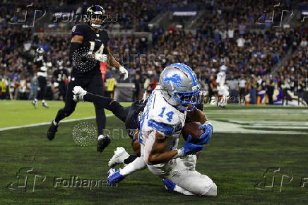 NFL: Detroit Lions at Baltimore Ravens