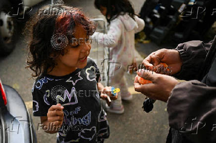 Food pantry is busy, weeks into the continuing U.S. government shutdown, in Denver