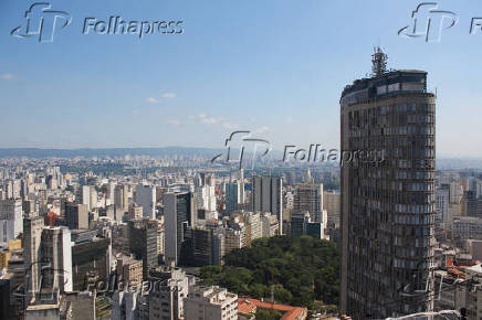Vista do centro de São Paulo