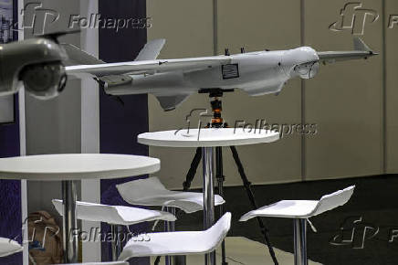 Apresentação de drones na LAD 2025