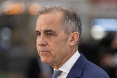 Canada?s Prime Minister Mark Carney makes a campaign stop in Saint-Eustache