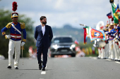 Chile's President Gabriel Boric meets Brazil's President Luiz Inacio Lula da Silva, in Brasilia