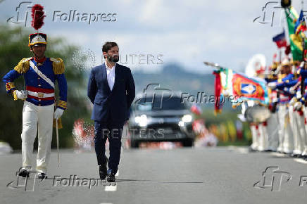 Chile's President Gabriel Boric meets Brazil's President Luiz Inacio Lula da Silva, in Brasilia