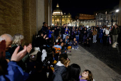 Pope Francis lies in state in St. Peter's Basilica at the Vatican