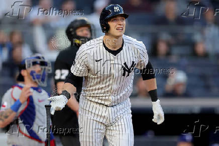 MLB: Texas Rangers at New York Yankees