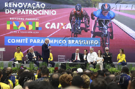 Governo federal e caixa renovam patrocínio ao comitê paralímpico brasileiro até 2028