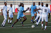 An exhibition match as part of a 