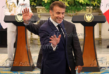 French President Emmanuel Macron visits Indonesia