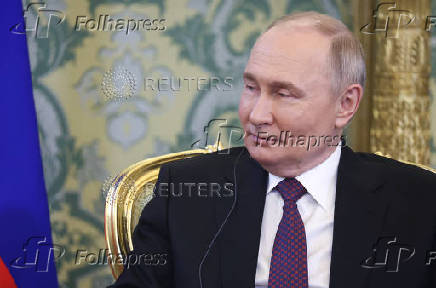 Russia's President Putin meets Yemen's presidential council chief Al-Alimi in Moscow
