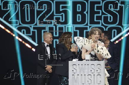 Swiss Music Awards ceremony in Zurich