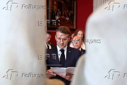 French President Macron on state visit to Monaco