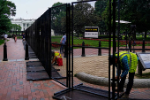 Preparations for the U.S. Army 250th anniversary celebrations in Washington