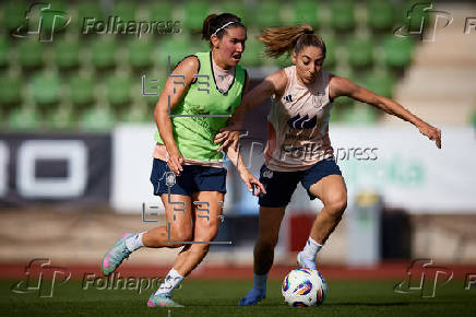 Sesión de entrenamiento para la Eurocopa