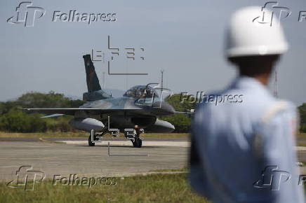 Indonesian Air Force holds security drill