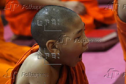Buddhist monks attend Guru Purnima prayers in Bangalore