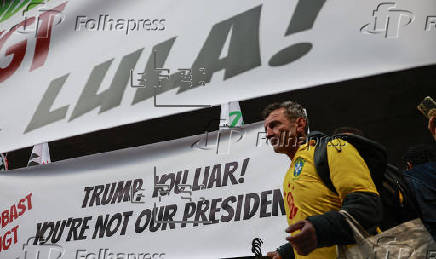 Movimientos sociales en Sao Paulo se manifiestan en apoyo a Lula da Silva