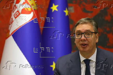 Austria's Chancellor Christian Stocker visits Serbia