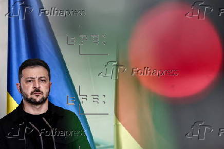 Ukraine's President Zelensky visits Berlin